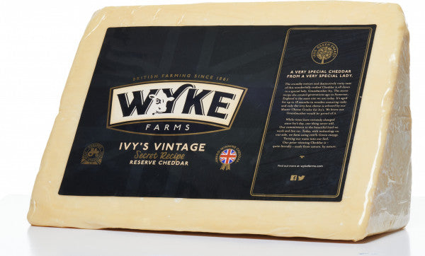 WYKE FARMS IVY'S VINTAGE CHEDDAR